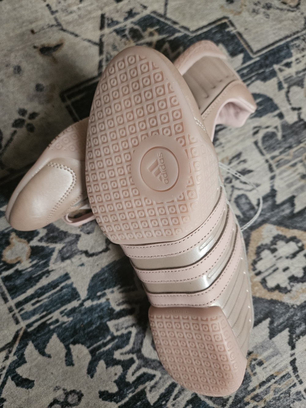 adidas Taekwondo Mei Elite Athletic Shoes - Light Pink - Picture 5 of 6